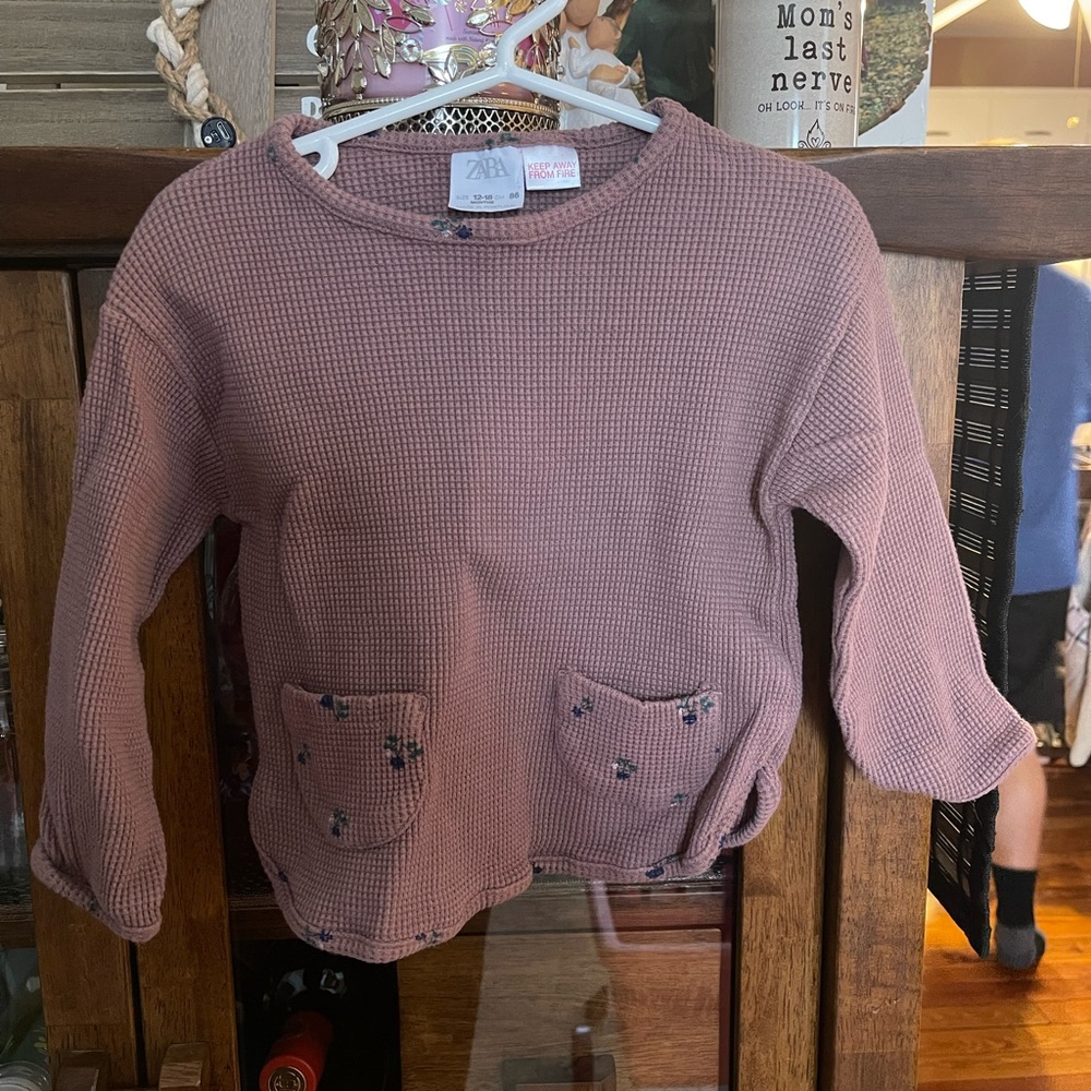 Zara Long-Sleeve Top
